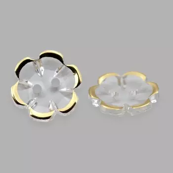 ВТ806 Пуговица 13 мм (золото)