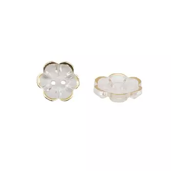 ВТ806 Пуговица 15 мм (золото)