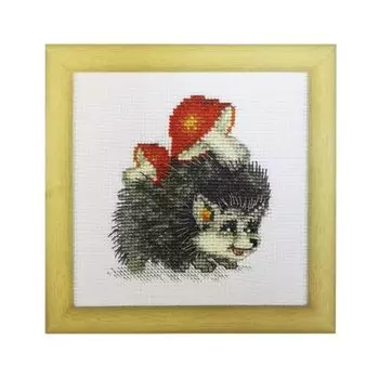 ВТ-018 Набор для вышивания 'Чарівна Мить' Crystal Art 'Хозяйственный ежик', 10*11 см