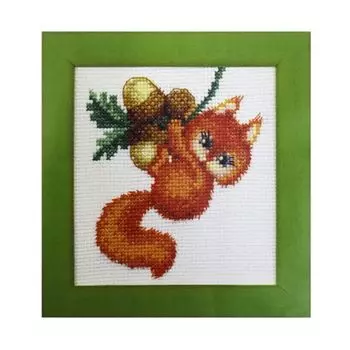 ВТ-031 Набор для вышивания 'Чарівна Мить' Crystal Art 'Лесные лакомства', 10*11 см