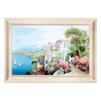 ВТ-055 Набор для вышивания 'Чарівна Мить' Crystal Art 'Бархатный сезон', 62,5x40 см