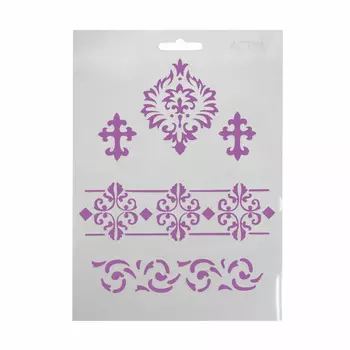 ВТ-06 Трафарет А5 'Вензель2'