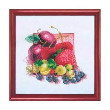 ВТ-1004 Набор для вышивания 'Чарівна Мить' Crystal Art 'Крыжовник', 23*23 см