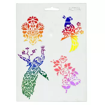 ВТ-101 Трафарет А5 'Дивный сад'