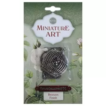 VT-111 Подвеска винтаж 'Клетка с птицей'