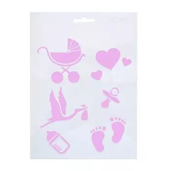 ВТ-25 Трафарет А5 'Детки'