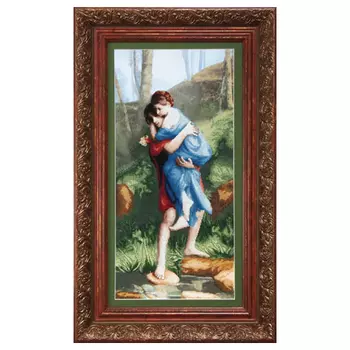 ВТ-507 Набор для вышивания 'Чарівна Мить' Crystal Art 'По мотивам Э. Леви Головокружение от любви', 21*44,5 см