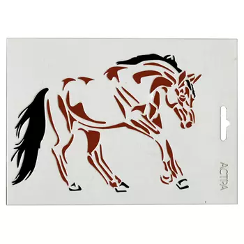 ВТ-76 Трафарет А5 'Конь-огонь'