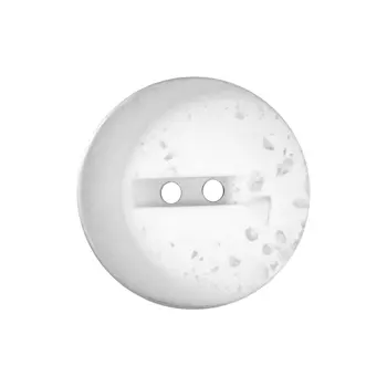 ВТУР1 Пуговица 28 мм, 2 пр. (белый)