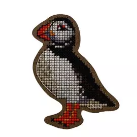 ВВ-138 Набор для вышивания броши 'Тупик' 5,8*7,6см