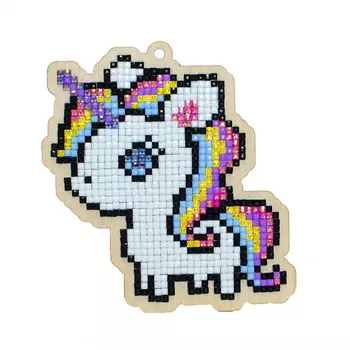 W0305 Подвеска 'Волшебный единорог' 95*102мм Гранни