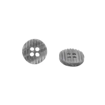 W-6 Пуговица на 4 пр. 18L (серый)