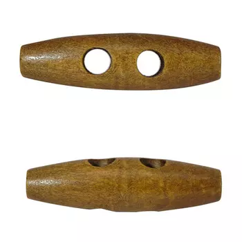 WD-1-45 Пуговица 45мм 2пр., дерево