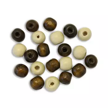 WDB0419 Деревянные бусины, микс, 9*10 мм, упак./50 шт., Astra&amp;Craft