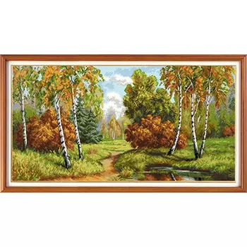 X-331 Набор для вышивания 'Гобелен Классик' 'Пушистая осень' 54x28 см