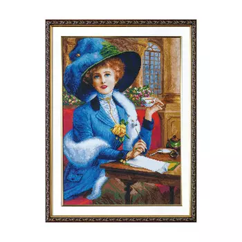 X-813 Набор для вышивания Expressions 'Из Парижа с любовью', 31х43 см