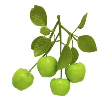 XLP1673 Декоративный букетик 'Яблочки', 13*8см Астра