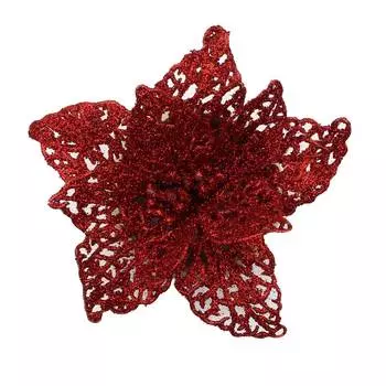 XY19-664 Цветок пуансеттии (B Красный)