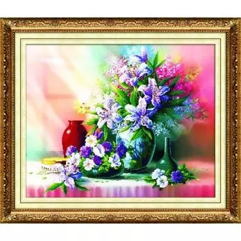 Y6035 Картина со стразами 6D, Cristal, 68x55 см