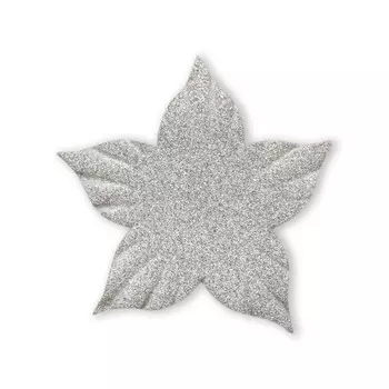 YX15-120 Бумажные лепестки с блестками 'Колокольчик', d 5 см, упак./8 шт., Astra&amp;Craft (серебряный)