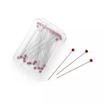 Z001 Булавки со стеклянными головками, 0,5*30мм, 40шт Hobby&amp;Pro