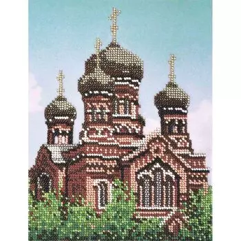 З-107 Набор для вышивания бисером'Созвездие'серия 'Золотое кольцо'.Введенский женский монастырь 17*22 см