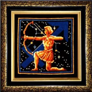 З-18 Набор для вышивания 'Знаки зодиака. Стрелец', 16*16 см