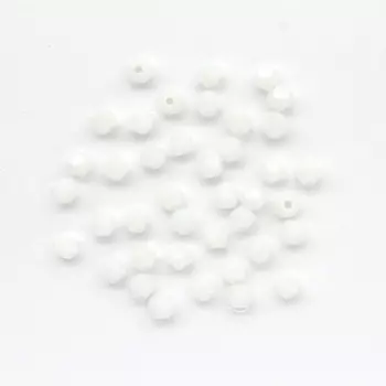 Z-439 Бусины стеклянные, 4*4 мм, упак./40 шт., Astra&amp;Craft (822)