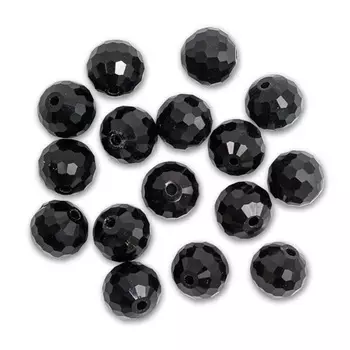 Z-490 Бусины стеклянные, 10 мм, упак./16 шт., 'Астра' (801)