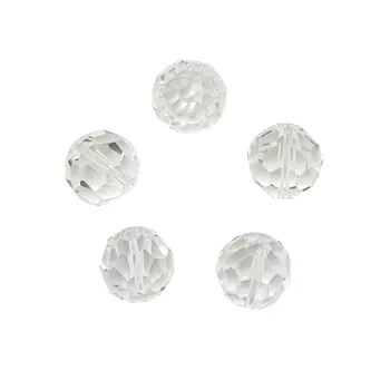 Z-490 Бусины стеклянные, 15 мм, упак./5 шт., 'Астра' (802)