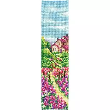 З-66 Набор для вышивания 'Закладки. Люпины' 5,5*22см