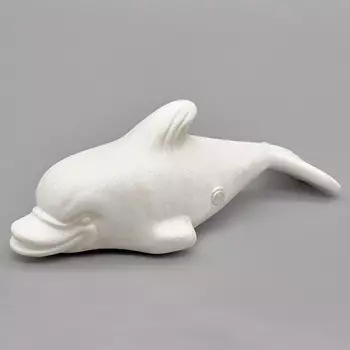 Заготовка для декорирования из пенопласта 'Дельфин', 10*23см