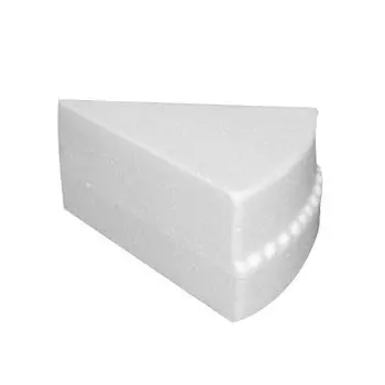 Заготовка для декорирования из пенопласта 'Кусок торта (1/8 торта)', r 12,5см, h 8см