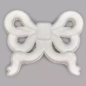 Заготовка для декорирования из пенопласта 'Объемный бант (подвеска)', h 8*10*2см