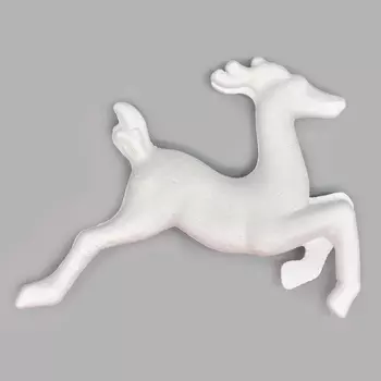 Заготовка для декорирования из пенопласта 'Олень (подвеска)', h 10*12см