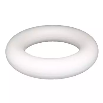 Заготовка для декорирования из пенопласта 'Венок полный', d 15см, 1 шт/упак, Астра