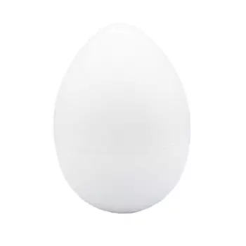 Заготовка для декорирования из пенопласта 'Яйцо', h 12см, d 8,5см
