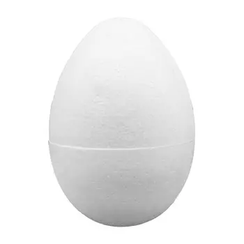 Заготовка для декорирования из пенопласта 'Яйцо', h 10см, d 7см