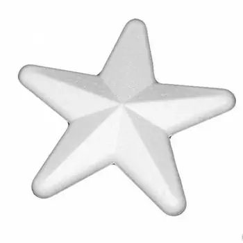 Заготовка для декорирования из пенопласта 'Звезда', 15см