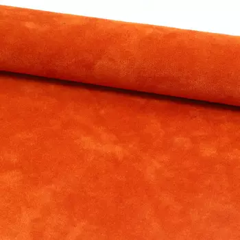 Замша 20*30см искусственная двухсторонняя, 2 листа (22976 оранжевый)