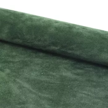 Замша 20*30см искусственная двухсторонняя, 2 листа (26366 травяной)