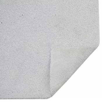 Замша натуральная в листах, 100% кожа, 0,75А4 (21*22,2см) (25 серо-белый)