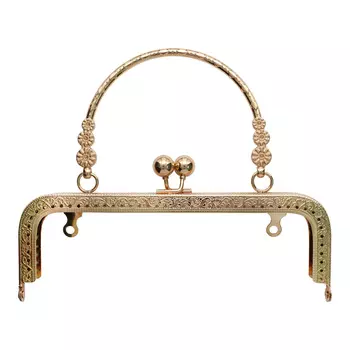 Защелка для сумок размер 18см Hobby&amp;Pro (светлое золото)