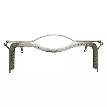 Защелка для сумок размер 27см Hobby&amp;Pro (серебро)