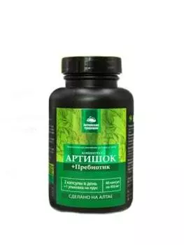 Простые решения, Артишок+пребиотик (для печени), капсулы, 60 шт.