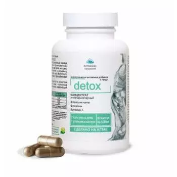 Простые решения, Концентрат DETOX, капсулы, 60 шт.