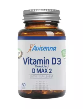 Avicenna, D Max 2, Витамин Д3, капсулы, 60 шт.