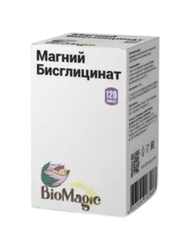 BioMagic, Магний (бисглицинат), капсулы, 120 шт.