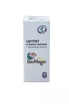 BioMagic, Магний (цитрат и малат), жидкость, 200 мл