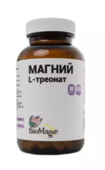 BioMagic, Магний (L-треонат), капсулы, 90 шт.